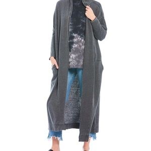 Free People Cozy Cool Girl Cardigan Gray XS NWT
